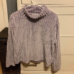 Medium purple sweater
